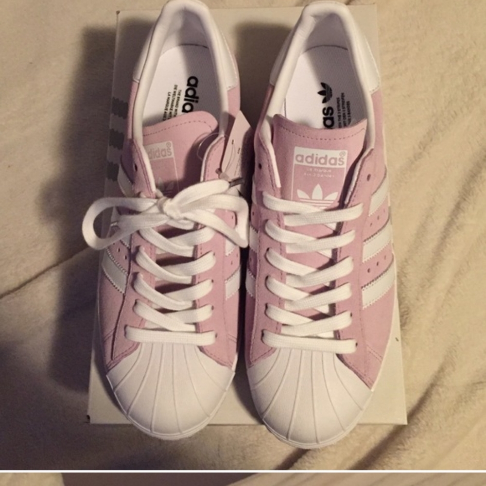 NWT Adidas Custom Superstars